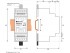 DIM44DIN 4 Channel LED Dimmer. 0-10 Volt Controlled, DIN-mount. PWM, 12V 24V Low Voltage - Product Image 7